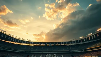 A determined 28-year-old Puebla midfielder, with a strong build and focused expression, stands on the Estadio Cuauhtémoc...