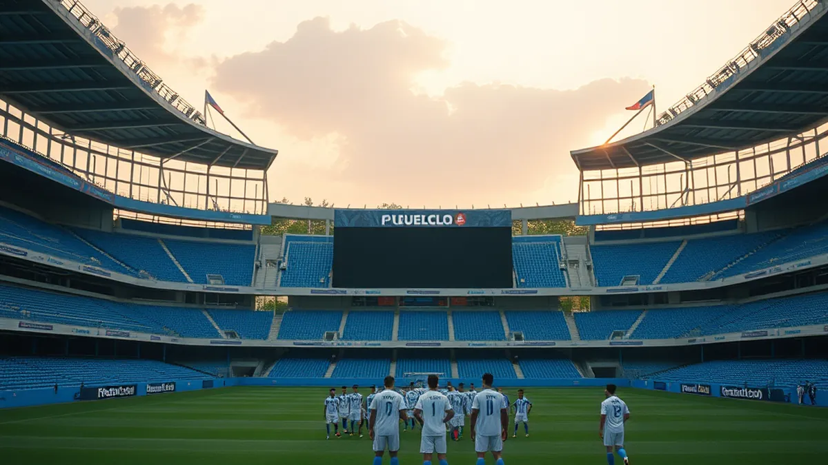 Puebla anuncia su participación en partidos internacionales de fútbol